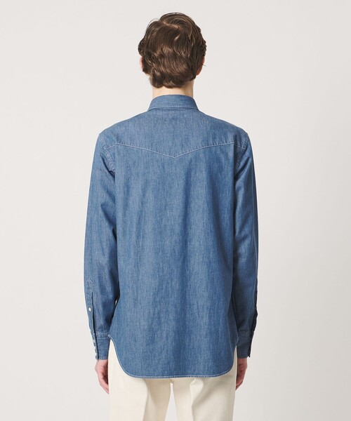 UNITED ARROWS（ユナイテッドアローズ）の「デニム ウエスタンシャツ（シャツ/ブラウス・メンズ・ライトブルー・XL/M/S/L）」の7枚目の写真