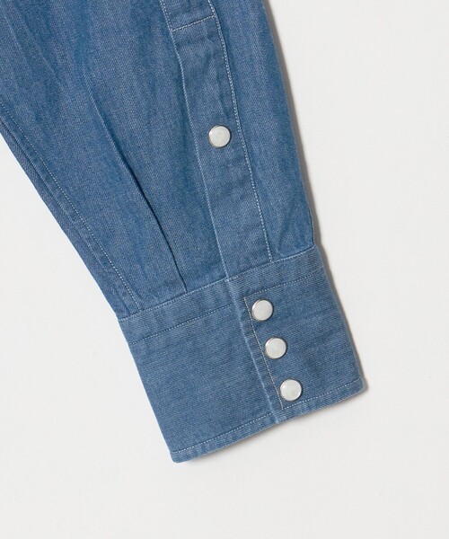 UNITED ARROWS（ユナイテッドアローズ）の「デニム ウエスタンシャツ（シャツ/ブラウス・メンズ・ライトブルー・XL/M/S/L）」の11枚目の写真