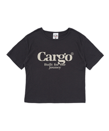カーゴストリートロゴショート半袖Tシャツ（チャコール）
