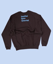 bashful base Oriental（バッシュフルベースオリエンタル）の「【bbO】バックロゴボリュームスウェットプルオーバー（スウェット）」
