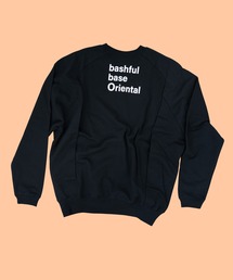 bashful base Oriental（バッシュフルベースオリエンタル）の「【bbO】バックロゴボリュームスウェットプルオーバー（スウェット）」