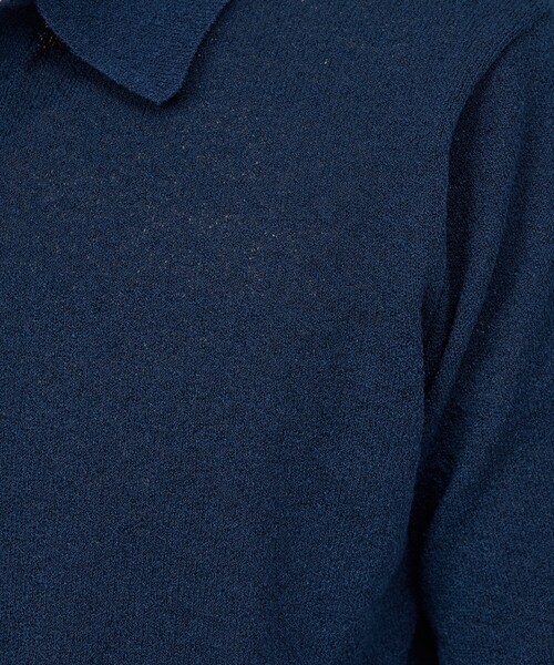 ABAHOUSE GRAY(アバハウスグレイ)の「ブークレー スキッパー 半袖ポロシャツ(ポロシャツ・メンズ・ブラウン/ブラック/ライトグレー/ネイビー・50/48/46)」の13枚目の写真