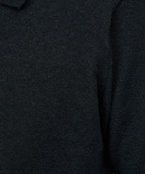 ABAHOUSE GRAY(アバハウスグレイ)の「ブークレー スキッパー 半袖ポロシャツ(ポロシャツ・メンズ・ブラウン/ブラック/ライトグレー/ネイビー・50/48/46)」の7枚目の写真