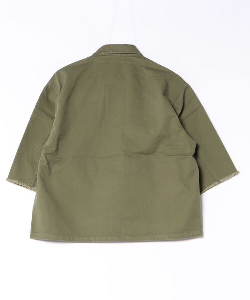 J.B. ATTIRE(ジェイビーアタイア)の「J.B. ATTIRE PARIS UTILITY JACKET(カバーオール・レディース・Olive・1)」の6枚目の写真
