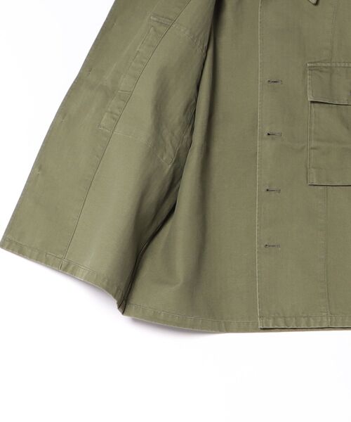 J.B. ATTIRE(ジェイビーアタイア)の「J.B. ATTIRE PARIS UTILITY JACKET(カバーオール・レディース・Olive・1)」の7枚目の写真
