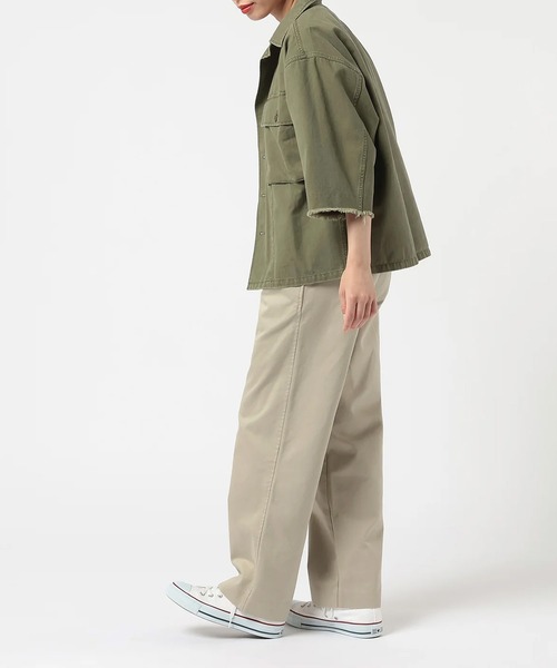 J.B. ATTIRE(ジェイビーアタイア)の「J.B. ATTIRE PARIS UTILITY JACKET(カバーオール・レディース・Olive・1)」の11枚目の写真