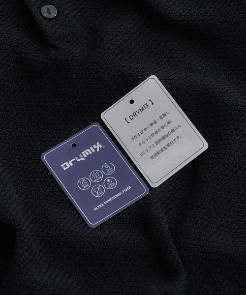 epnok(エプノック)の「DRYMIXヘンリーネックルーズニット(ニット/セーター・メンズ・チャコールグレー/アッシュグレー/ブラック/ネイビー・SMALL/MEDIUM/LARGE)」の10枚目の写真