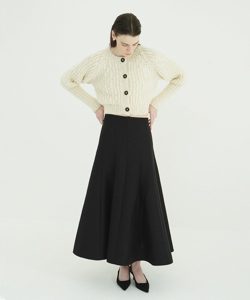 CLANE(クラネ)の「W FACE CHUNKY HAND KNIT CARDIGAN(カーディガン/ボレロ・レディース・グレー/ピンク/アイボリー・F)」の15枚目の写真