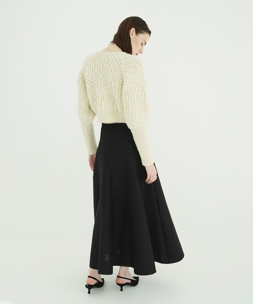 CLANE(クラネ)の「W FACE CHUNKY HAND KNIT CARDIGAN(カーディガン/ボレロ・レディース・グレー/ピンク/アイボリー・F)」の16枚目の写真