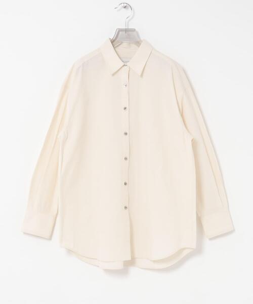 URBAN RESEARCH(アーバンリサーチ)の「new basic QUIET VOLUME SHIRTS(シャツ/ブラウス・レディース・ホワイト系その他/ブラック・FREE)」の5枚目の写真