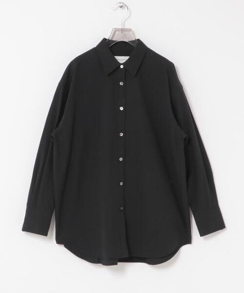URBAN RESEARCH(アーバンリサーチ)の「new basic QUIET VOLUME SHIRTS(シャツ/ブラウス・レディース・ホワイト系その他/ブラック・FREE)」の7枚目の写真