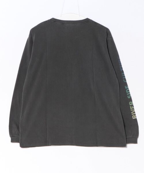 BROTHER MERLE(ブラザー マール)の「RIVER SIDE CULTURE / ARM LOGO LS T-SHIRT(M4)(Tシャツ/カットソー・メンズ・ホワイト/チャコールグレー/グレー・LARGE/MEDIUM/X-LARGE)」の14枚目の写真