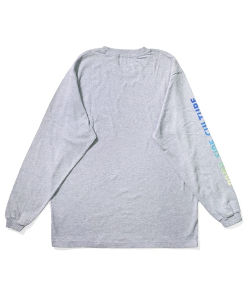 BROTHER MERLE(ブラザー マール)の「RIVER SIDE CULTURE / ARM LOGO LS T-SHIRT(M4)(Tシャツ/カットソー・メンズ・ホワイト/チャコールグレー/グレー・LARGE/MEDIUM/X-LARGE)」の6枚目の写真