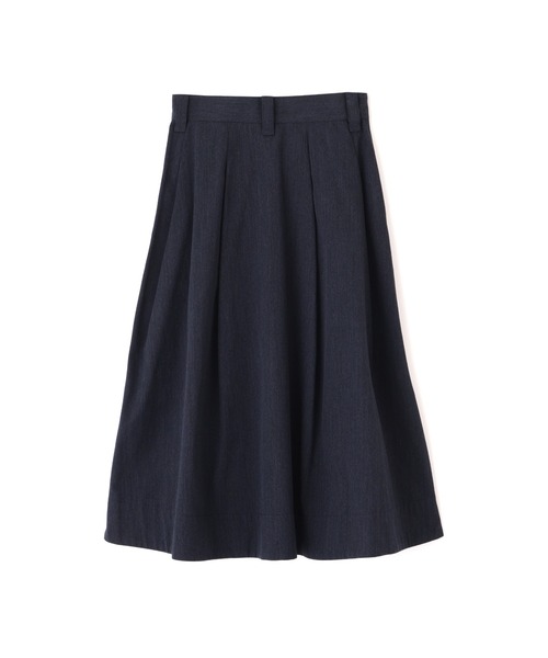 MHL.（エムエイチエル）の「WOOL COTTON TWILL（スカート・レディース・ネイビー/グレー・3/2/1/0）」の10枚目の写真
