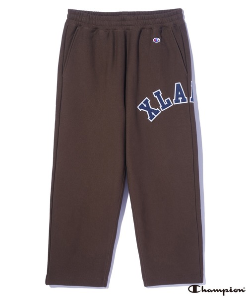 Champion(チャンピオン)の「XLARGE×Champion REVERSE WEAVE SWEAT PANTS(スウェットパンツ・メンズ・ネイビー/アッシュ/ブラウン/ブラック・L/XL/M/S)」の1枚目の写真