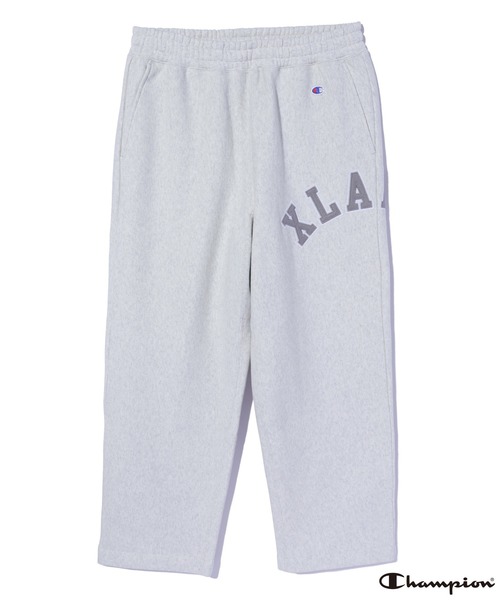 Champion(チャンピオン)の「XLARGE×Champion REVERSE WEAVE SWEAT PANTS(スウェットパンツ・メンズ・ネイビー/アッシュ/ブラウン/ブラック・L/XL/M/S)」の3枚目の写真