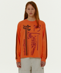 Overfocus L/S Tee Orange