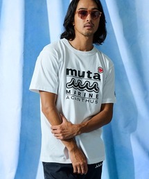 mt10688- W-name logo S-S tee waveロゴTシャツ(MA2728)