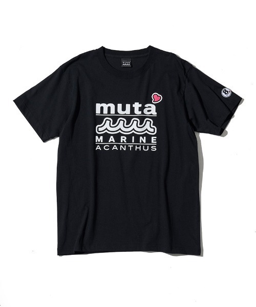 ACANTHUS(アカンサス)の「mt10688- W-name logo S-S tee waveロゴTシャツ(MA2728)(Tシャツ/カットソー・メンズ・ネイビー/ブラック/ホワイト・L/XL/M/S)」の15枚目の写真