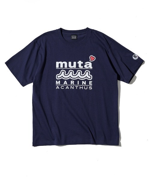ACANTHUS(アカンサス)の「mt10688- W-name logo S-S tee waveロゴTシャツ(MA2728)(Tシャツ/カットソー・メンズ・ネイビー/ブラック/ホワイト・L/XL/M/S)」の16枚目の写真