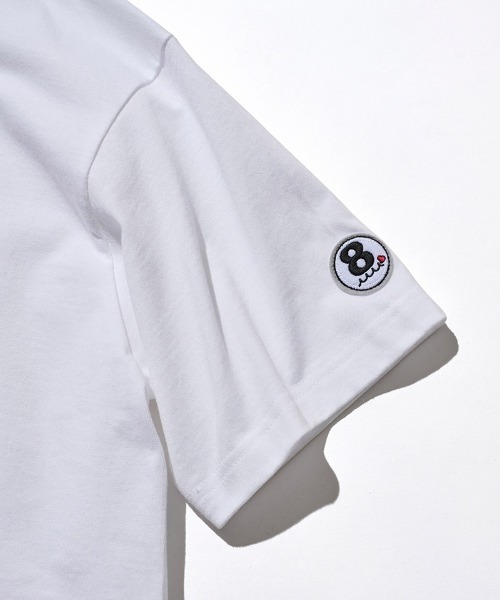 ACANTHUS(アカンサス)の「mt10688- W-name logo S-S tee waveロゴTシャツ(MA2728)(Tシャツ/カットソー・メンズ・ネイビー/ブラック/ホワイト・L/XL/M/S)」の20枚目の写真