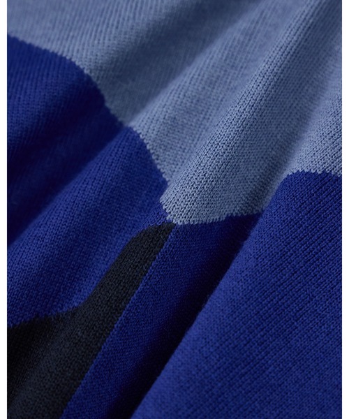 ARMANI EXCHANGE(アルマーニエクスチェンジ)の「【A|X アルマーニ エクスチェンジ】<ZOZO限定>ジオメトリック カラーブロック ニットプルオーバー(ニット/セーター・メンズ・ダークネイビー・X-SMALL/X-LARGE/SMALL/MEDIUM/LARGE)」の3枚目の写真
