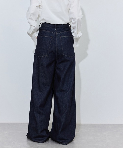 upperhights(アッパーハイツ)の「【upper hights for ADAM ET ROPE'】別注 CARRIE(デニムパンツ・レディース・ネイビー・24/23/22/25)」の7枚目の写真