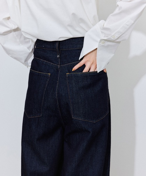 upperhights(アッパーハイツ)の「【upper hights for ADAM ET ROPE'】別注 CARRIE(デニムパンツ・レディース・ネイビー・24/23/22/25)」の9枚目の写真