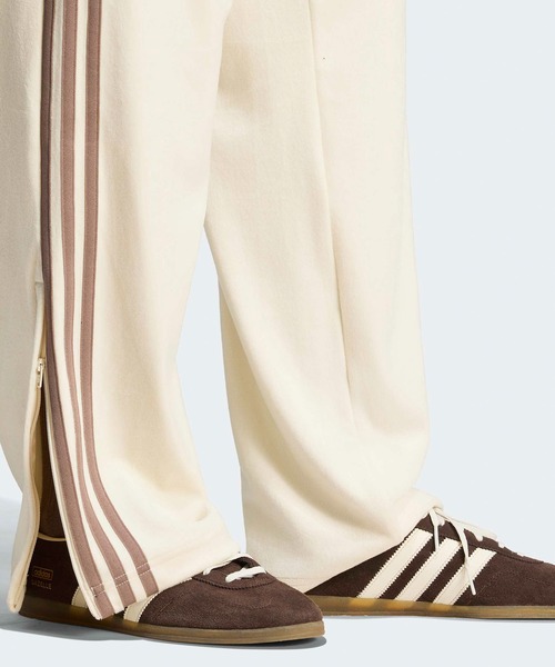 adidas(アディダス)の「adidas/アディダス adidas ORI FB VELOUR TP アディダス オリジナルス ファイヤーバード ベロアトラックパンツ ラインパンツ ジャージ サイドライン メンズ レディース 2026年 秋 秋服 冬 冬服(その他パンツ・メンズ・ブラック/アイボリー/ライトブラウン・S/M/L/XL)」の16枚目の写真