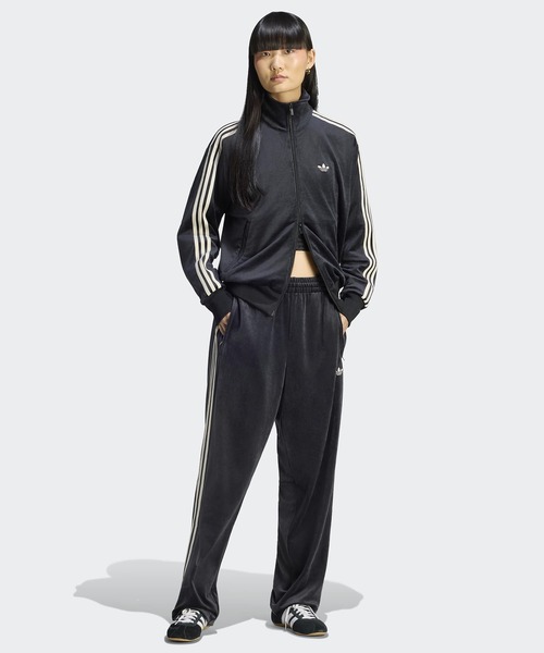 adidas(アディダス)の「adidas/アディダス adidas ORI FB VELOUR TP アディダス オリジナルス ファイヤーバード ベロアトラックパンツ ラインパンツ ジャージ サイドライン メンズ レディース 2026年 秋 秋服 冬 冬服(その他パンツ・メンズ・ブラック/アイボリー/ライトブラウン・S/M/L/XL)」の9枚目の写真
