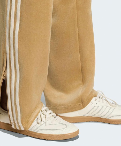 adidas(アディダス)の「adidas/アディダス adidas ORI FB VELOUR TP アディダス オリジナルス ファイヤーバード ベロアトラックパンツ ラインパンツ ジャージ サイドライン メンズ レディース 2026年 秋 秋服 冬 冬服(その他パンツ・メンズ・ブラック/アイボリー/ライトブラウン・S/M/L/XL)」の6枚目の写真