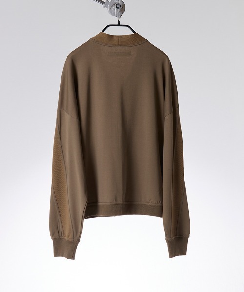 NAPE_（ネイプ）の「mcg3904-LINE - CARDI カーディガン(NPS-606)（カーディガン/ボレロ・メンズ・カーキ/ブラック・3/2/1/4）」の6枚目の写真