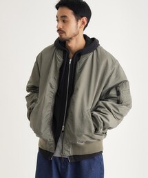 オーバーサイズ加工MA-1