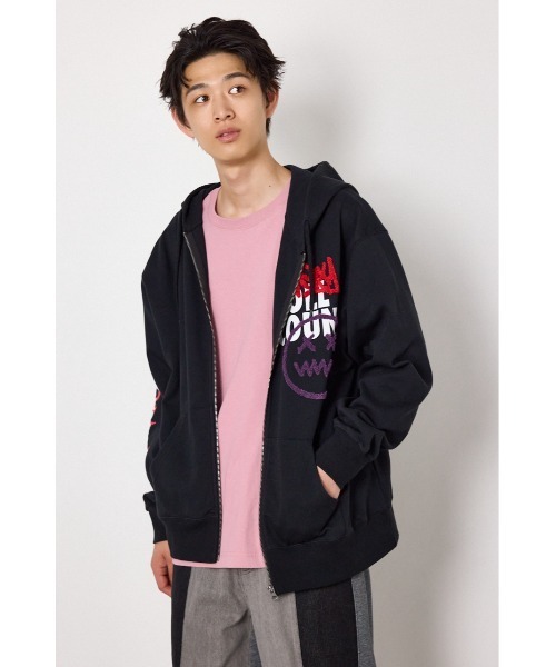 RODEO CROWNS WIDE BOWL(ロデオクラウンズワイドボウル)の「No Dice zipパーカー(パーカー・メンズ・カーキ/ホワイト/ブラック・MEDIUM/LARGE)」の11枚目の写真