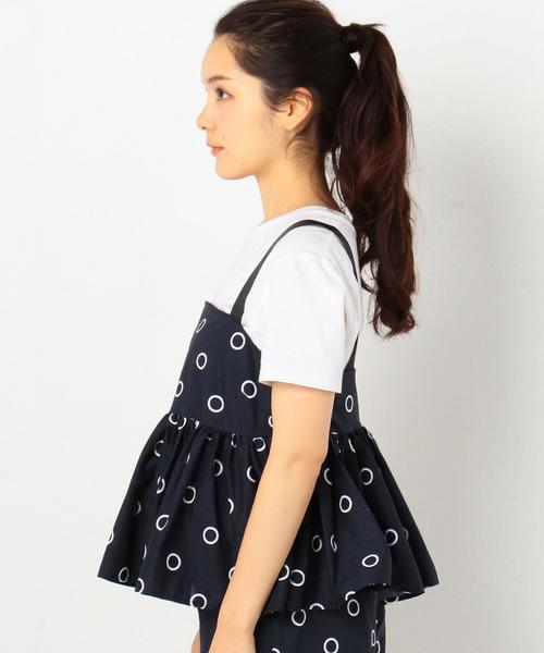The Fifth Label(ザ・フィフス・レーベル)の「theFIFTHサーキュラープリントキャミ/theFIFTH SRCPRT CAMI(シャツ/ブラウス・レディース・ネイビー・フリー)」の4枚目の写真