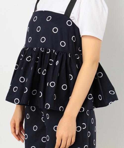 The Fifth Label(ザ・フィフス・レーベル)の「theFIFTHサーキュラープリントキャミ/theFIFTH SRCPRT CAMI(シャツ/ブラウス・レディース・ネイビー・フリー)」の9枚目の写真