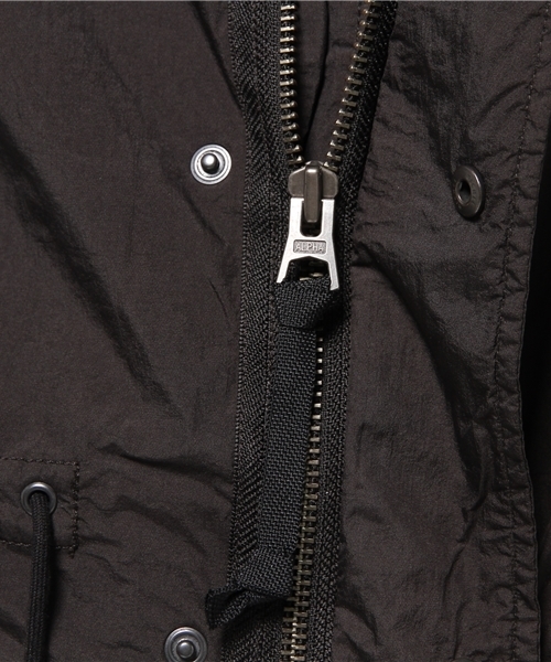 Alpha Industries(アルファインダストリーズ)の「◇ALPHA / アルファ NO STAND COLLAR M-65(ミリタリージャケット・メンズ・ブラック/カーキ・MEDIUM/LARGE)」の6枚目の写真