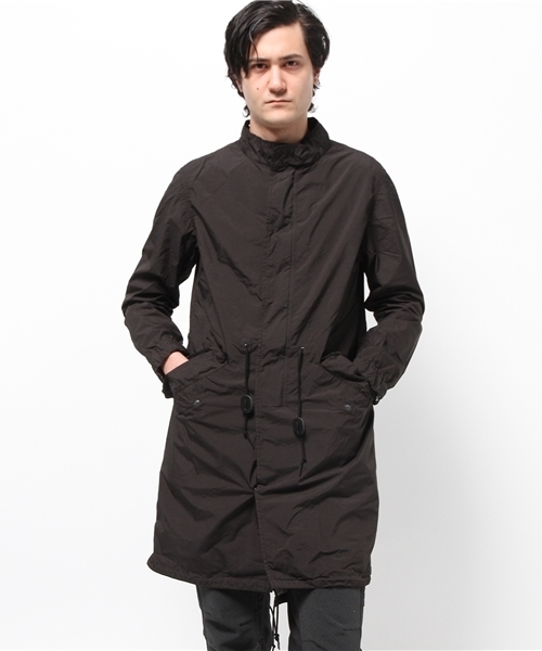 Alpha Industries(アルファインダストリーズ)の「◇ALPHA / アルファ NO STAND COLLAR M-65(ミリタリージャケット・メンズ・ブラック/カーキ・MEDIUM/LARGE)」の9枚目の写真