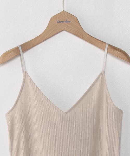 Steven Alan（スティーブンアラン）の「＜Steven Alan＞TERECO CAMISOLE/ｷｬﾐｿｰﾙ◆（キャミソール・レディース・ホワイト/ブラック/ナチュラル・FREE）」の5枚目の写真