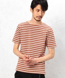 green label relaxing | KC BORDER BOAT/N S/S Tシャツ◆(Tシャツ/カットソー)