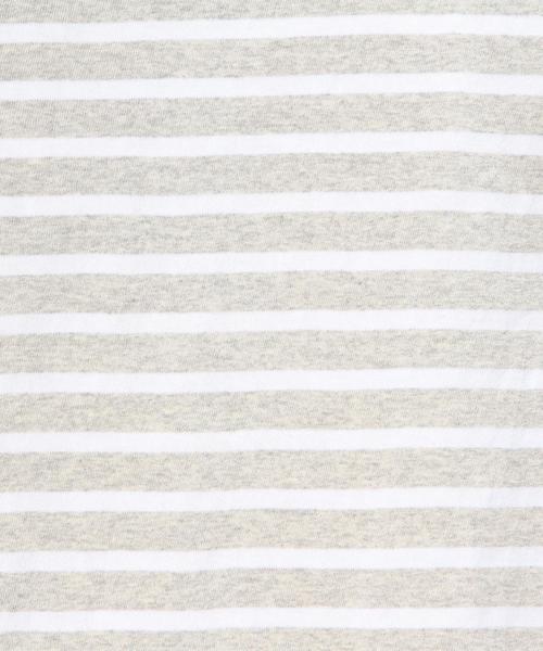 green label relaxing（グリーンレーベルリラクシング）の「KC BORDER BOAT/N S/S Tシャツ◆（Tシャツ/カットソー・メンズ・ホワイト/ネイビー/ブラック/ライトグレー/オレンジ系その他・X-LARGE/SMALL/LARGE/MEDIUM）」の9枚目の写真