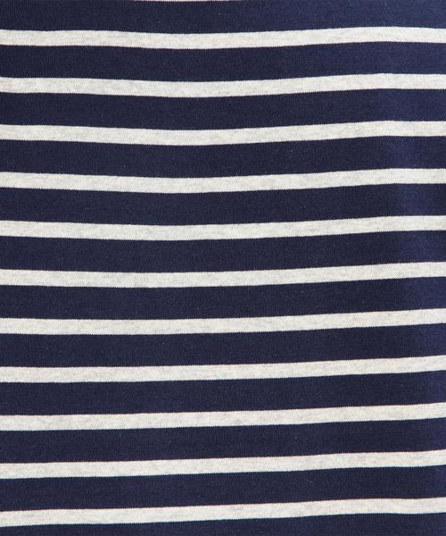 green label relaxing（グリーンレーベルリラクシング）の「KC BORDER BOAT/N S/S Tシャツ◆（Tシャツ/カットソー・メンズ・ホワイト/ネイビー/ブラック/ライトグレー/オレンジ系その他・X-LARGE/SMALL/LARGE/MEDIUM）」の11枚目の写真