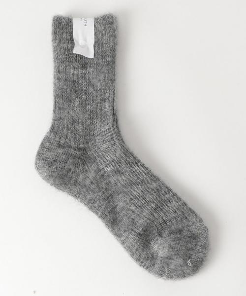 BEAUTY&YOUTH UNITED ARROWS(ビューティーアンドユースユナイテッドアローズ)の「BY モヘヤ混ソックス ◆(ソックス/靴下・レディース・オフホワイト/グレー/ライトピンク/ピンク/ライトブルー・FREE)」の3枚目の写真