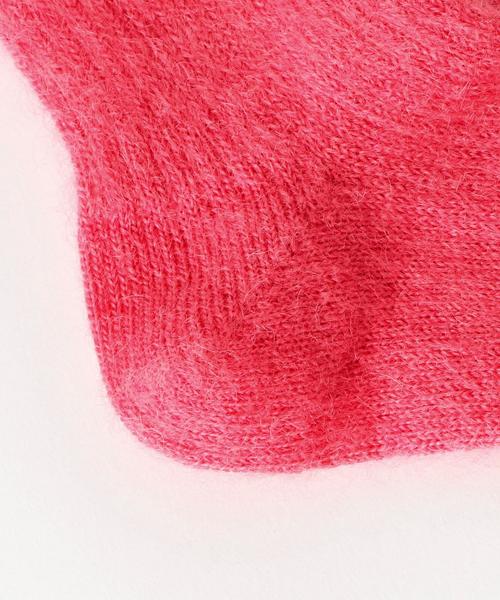 BEAUTY&YOUTH UNITED ARROWS(ビューティーアンドユースユナイテッドアローズ)の「BY モヘヤ混ソックス ◆(ソックス/靴下・レディース・オフホワイト/グレー/ライトピンク/ピンク/ライトブルー・FREE)」の8枚目の写真