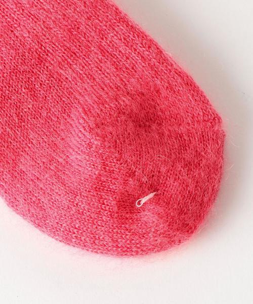 BEAUTY&YOUTH UNITED ARROWS(ビューティーアンドユースユナイテッドアローズ)の「BY モヘヤ混ソックス ◆(ソックス/靴下・レディース・オフホワイト/グレー/ライトピンク/ピンク/ライトブルー・FREE)」の6枚目の写真