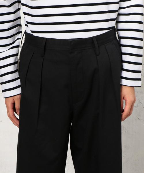 green label relaxing（グリーンレーベルリラクシング）の「■■SC C/TEN/チノ 2P ワイドパンツ ◆（チノパンツ・メンズ・ベージュ/ブラック・X-LARGE/MEDIUM/LARGE/SMALL）」の17枚目の写真