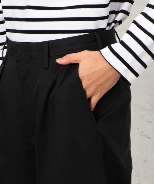 green label relaxing（グリーンレーベルリラクシング）の「■■SC C/TEN/チノ 2P ワイドパンツ ◆（チノパンツ・メンズ・ベージュ/ブラック・X-LARGE/MEDIUM/LARGE/SMALL）」の18枚目の写真