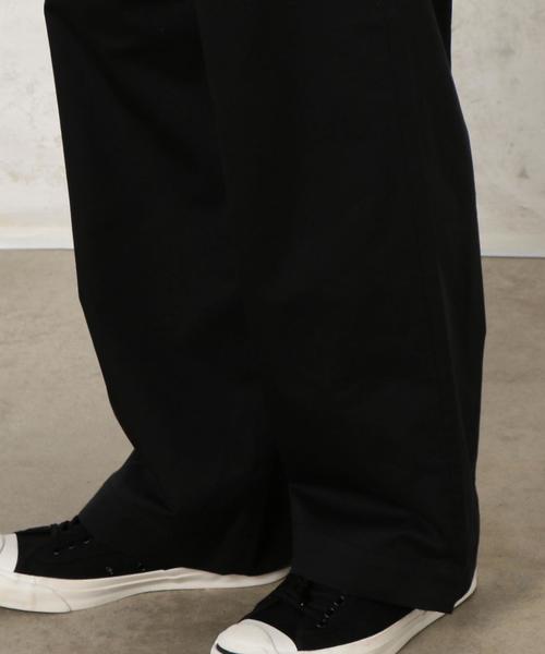 green label relaxing（グリーンレーベルリラクシング）の「■■SC C/TEN/チノ 2P ワイドパンツ ◆（チノパンツ・メンズ・ベージュ/ブラック・X-LARGE/MEDIUM/LARGE/SMALL）」の8枚目の写真