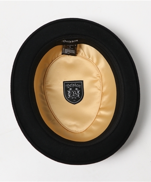 BRIXTON（ブリクストン）の「BRIXTON PORKPIE HAT STOUT BLACK（ハット