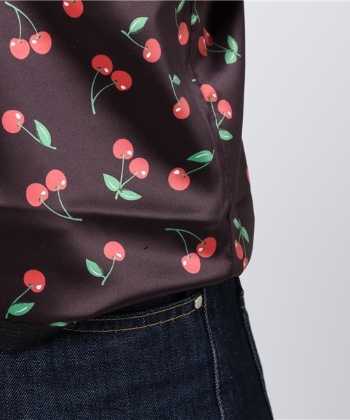 Candy Stripper（キャンディストリッパー）の「SUNNY CHERRY CAMISOLE ＆ TOPS（Tシャツ/カットソー・レディース・ピンク/レッド/ブラック・2）」の9枚目の写真